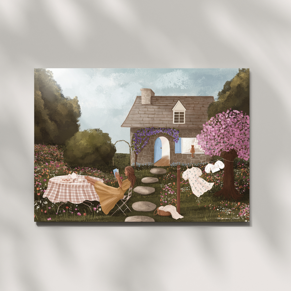 L'illustration Les clés du cottage