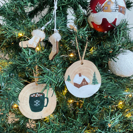 Le moment créatif de la box "Au coin du feu"