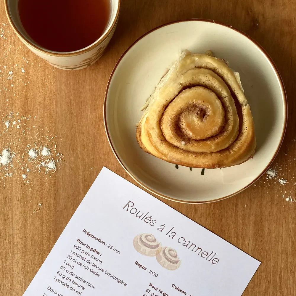Recette cinnamon rolls box cosy Un air d'Édimbourg