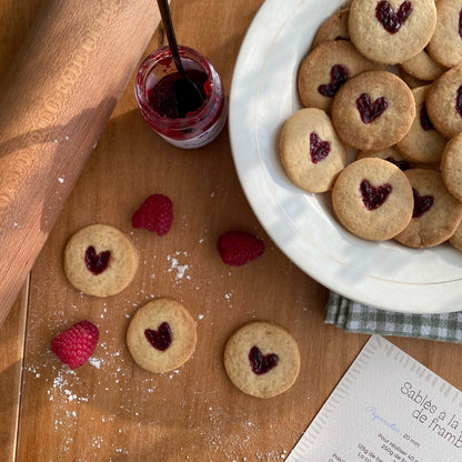 Confiture de framboise box Les clés du cottage