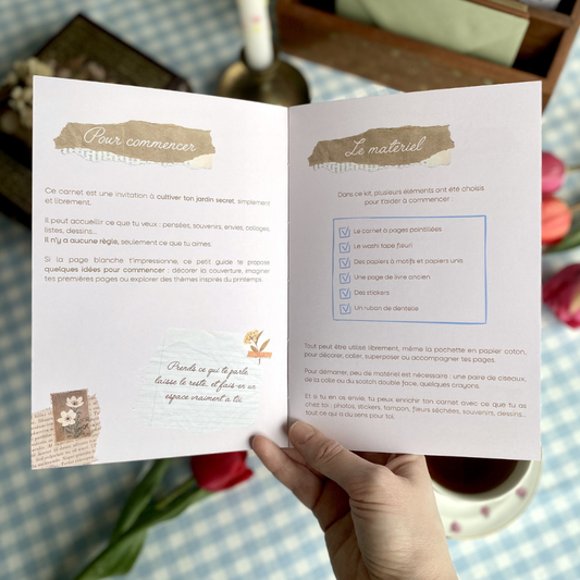 Kit DIY : le kit journaling créatif