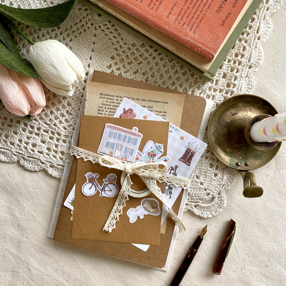 Le kit papeterie box Jardin Secret