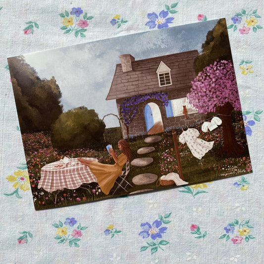 Illustration Les clés du cottage