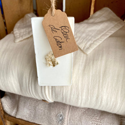 Tablette parfumée fleur de coton box Les clés du cottage